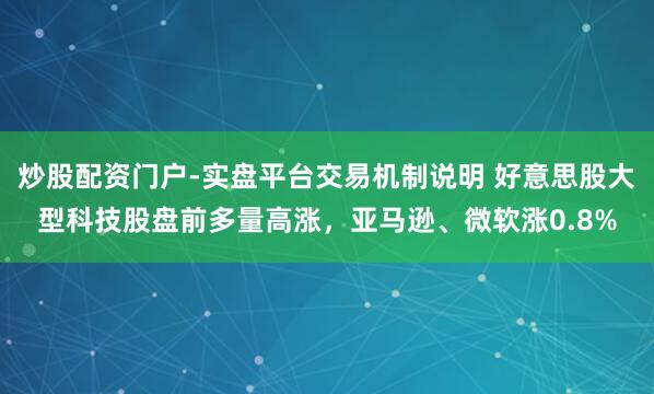 炒股配资门户-实盘平台交易机制说明 好意思股大型科技股盘前多量高涨，亚马逊、微软涨0.8%